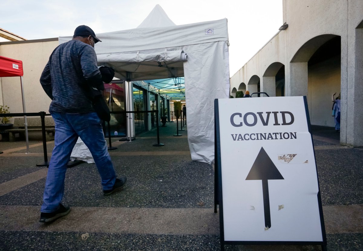 COVID vaccination centre Vancouver