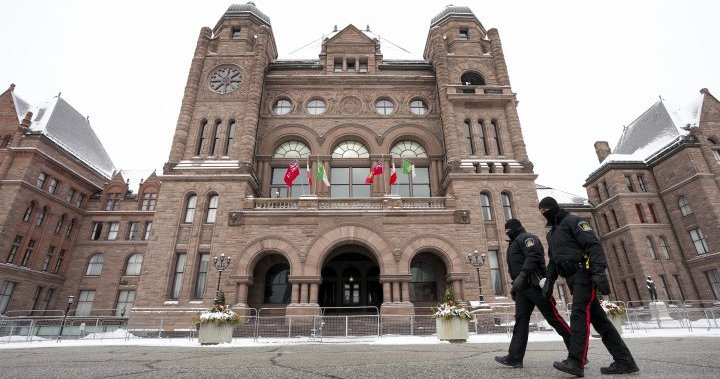 Roads closed around Queen’s Park in Toronto due to possible demonstration