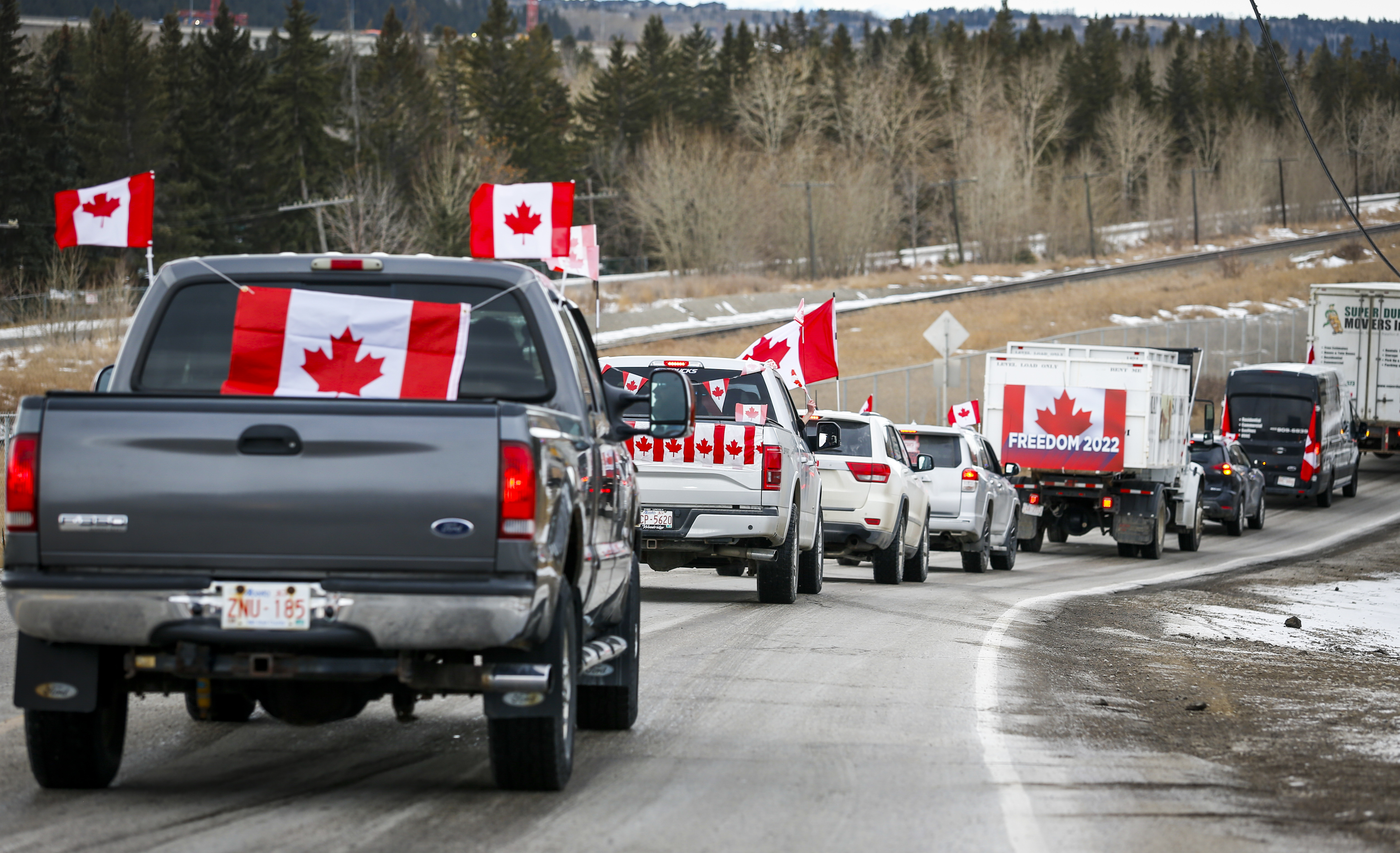 Police In Alberta’s Major Cities Warn Of Traffic Tie-ups As Convoys ...