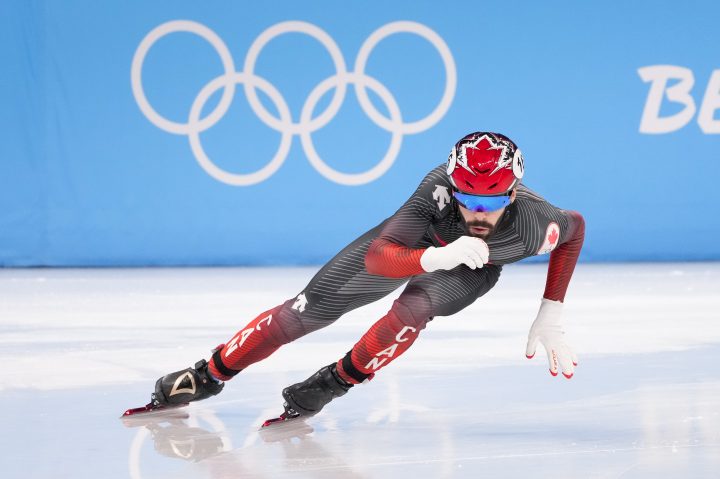 Steven Dubois captures bronze in 500m short-track speed skating at Beijing Olympics