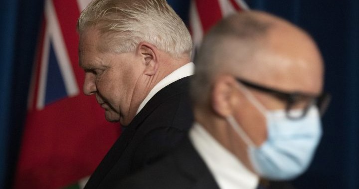 Doug Ford says accelerated reopening, lifting of vax certificate not a result of ongoing protests