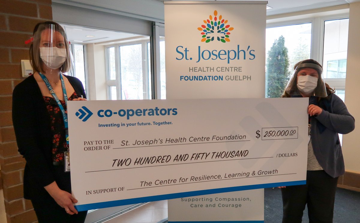 St. Joseph's Health Centre Guelph donation