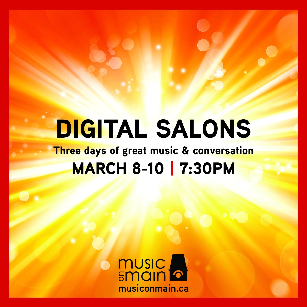 Music on Main: Digital Salons - image