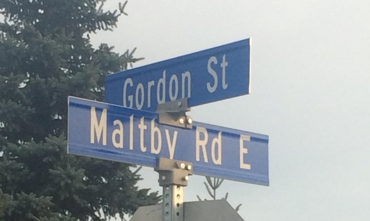 The City of Guelph is installing traffic signals at the intersection of Gordon Street and Maltby Road. 