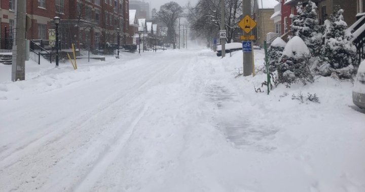 Winter travel weather advisory issued for Guelph, Waterloo Region