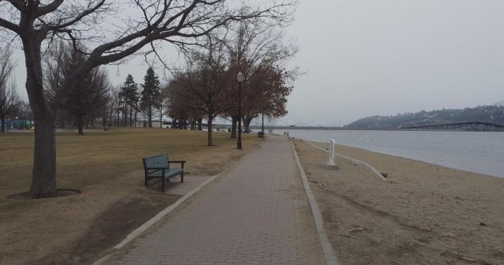 Construction underway to replace stretch of Kelowna’s City Park walkway