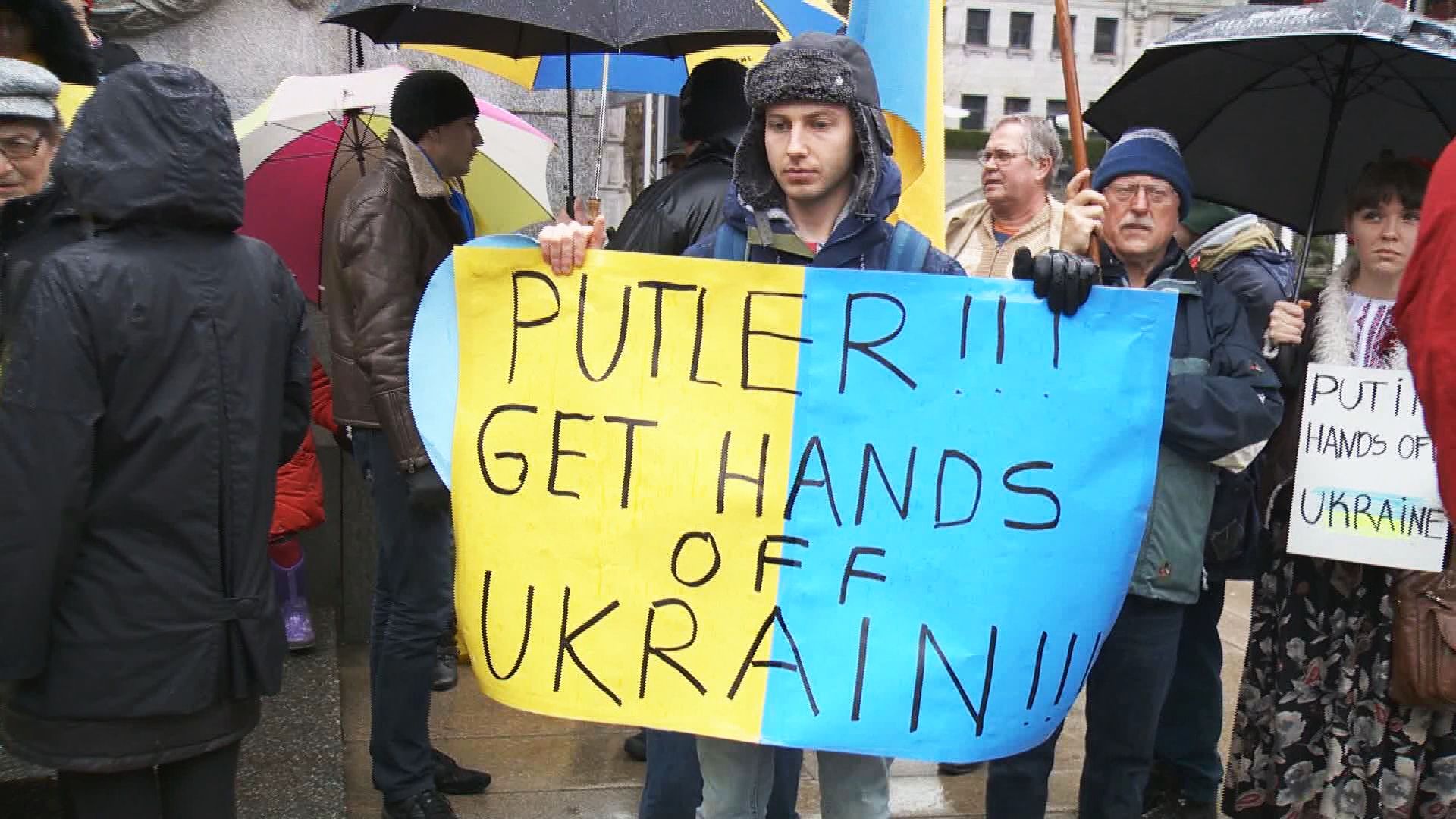 Vancouver rally for Ukraine
