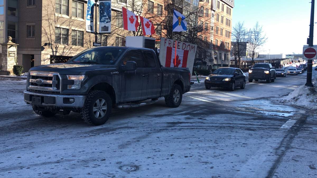 Anti-mandate convoy Halifax
