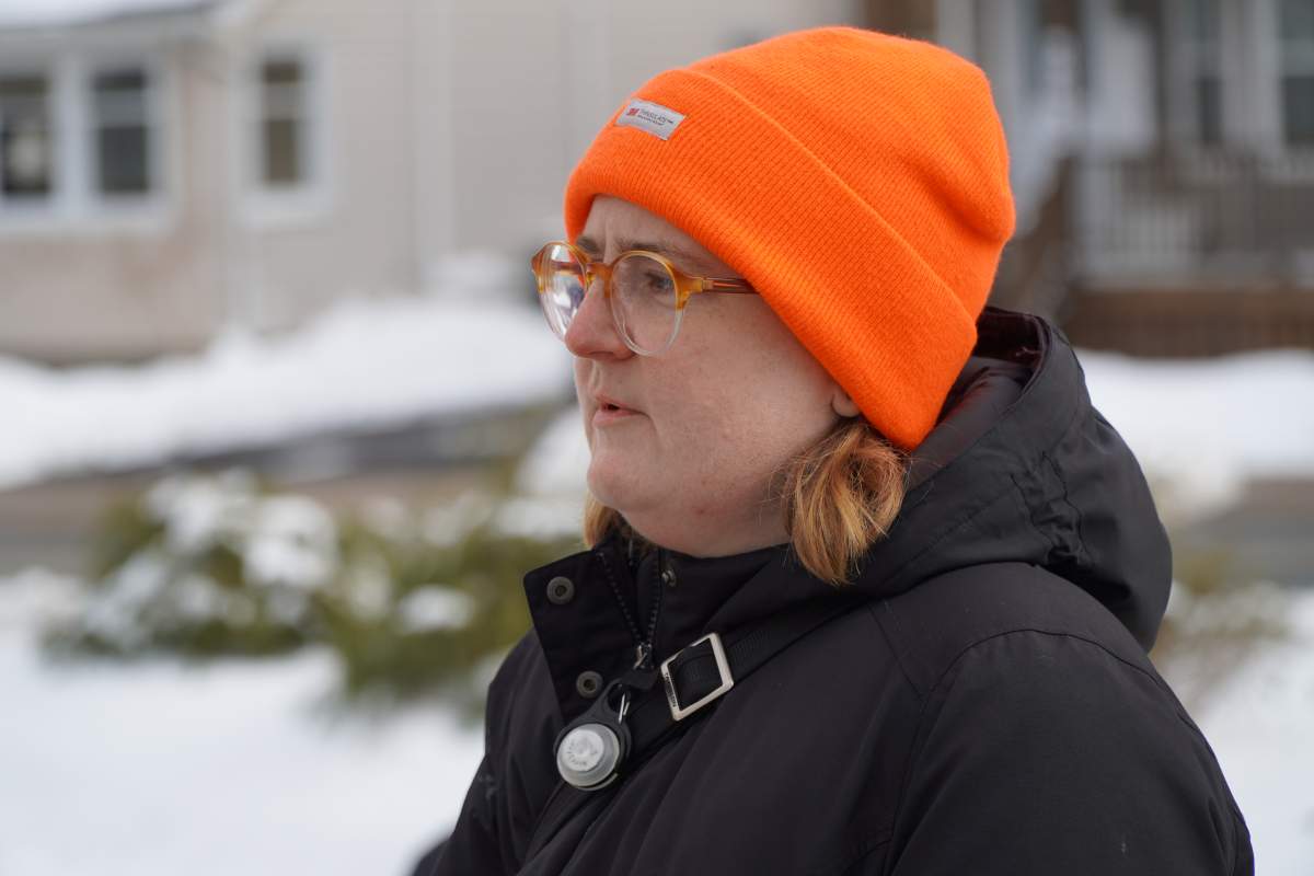 Laura Patterson is a volunteer at the People’s Park site, which is located at Meagher Park in Halifax.