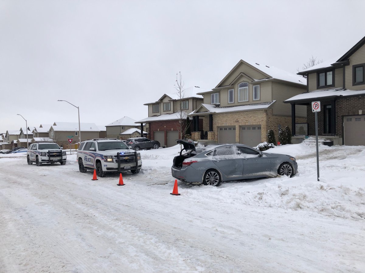 London police say around 9 a.m. Thursday they responded to a call about a person injured on the 1200 block of Whetherfield Street Feb 3, 2022.