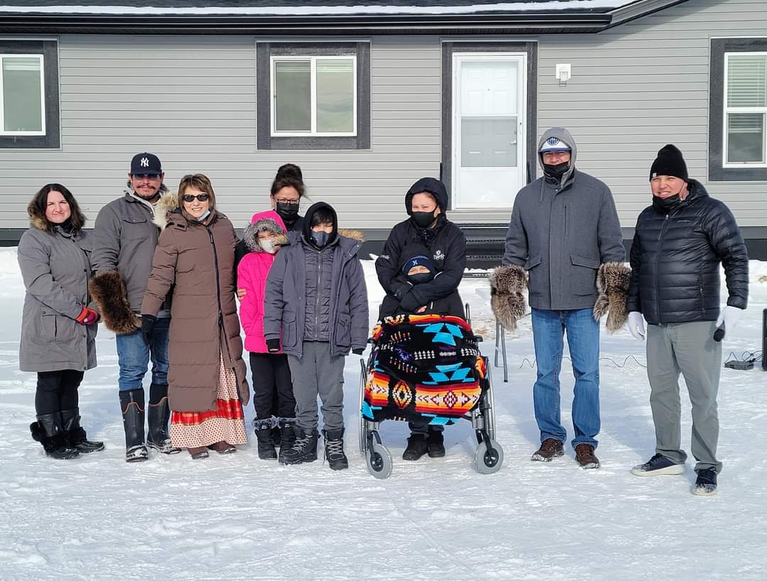 An 11-year-old boy with medical conditions that confines him in a wheelchair can now enjoy his brand new home that was custom built to meet his needs.