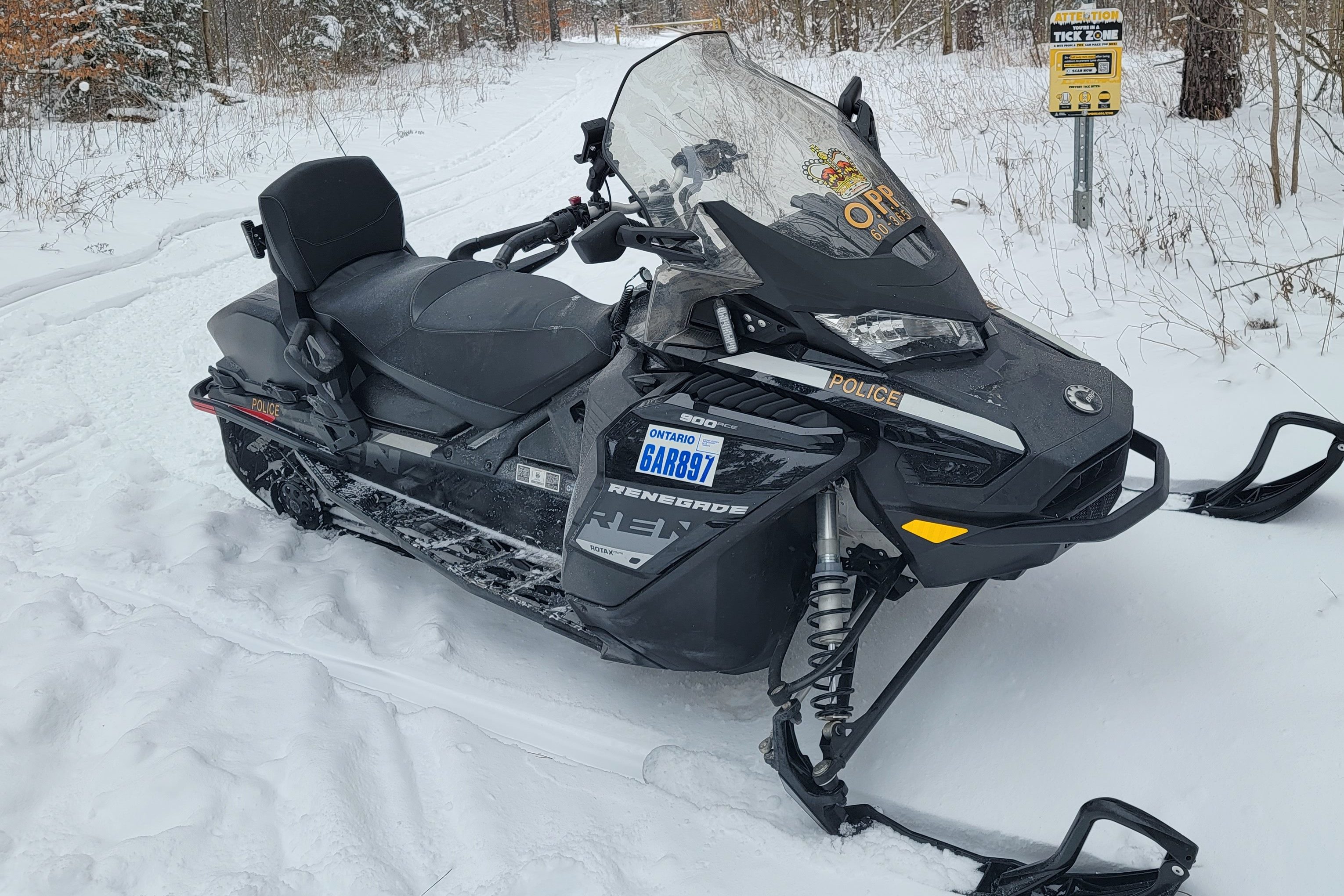 Snowmobiler charged with impaired driving on Trent Lakes OFSC trail:  Peterborough County OPP - Peterborough 