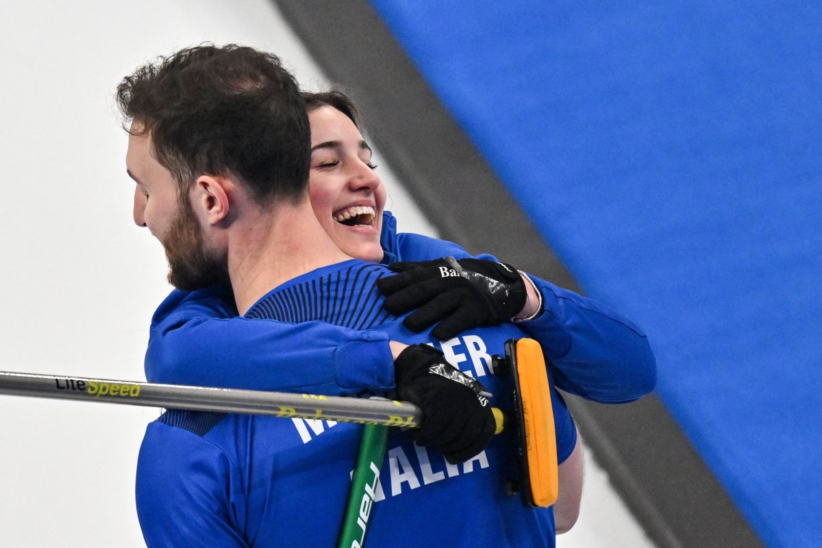 Italy curling gold medal