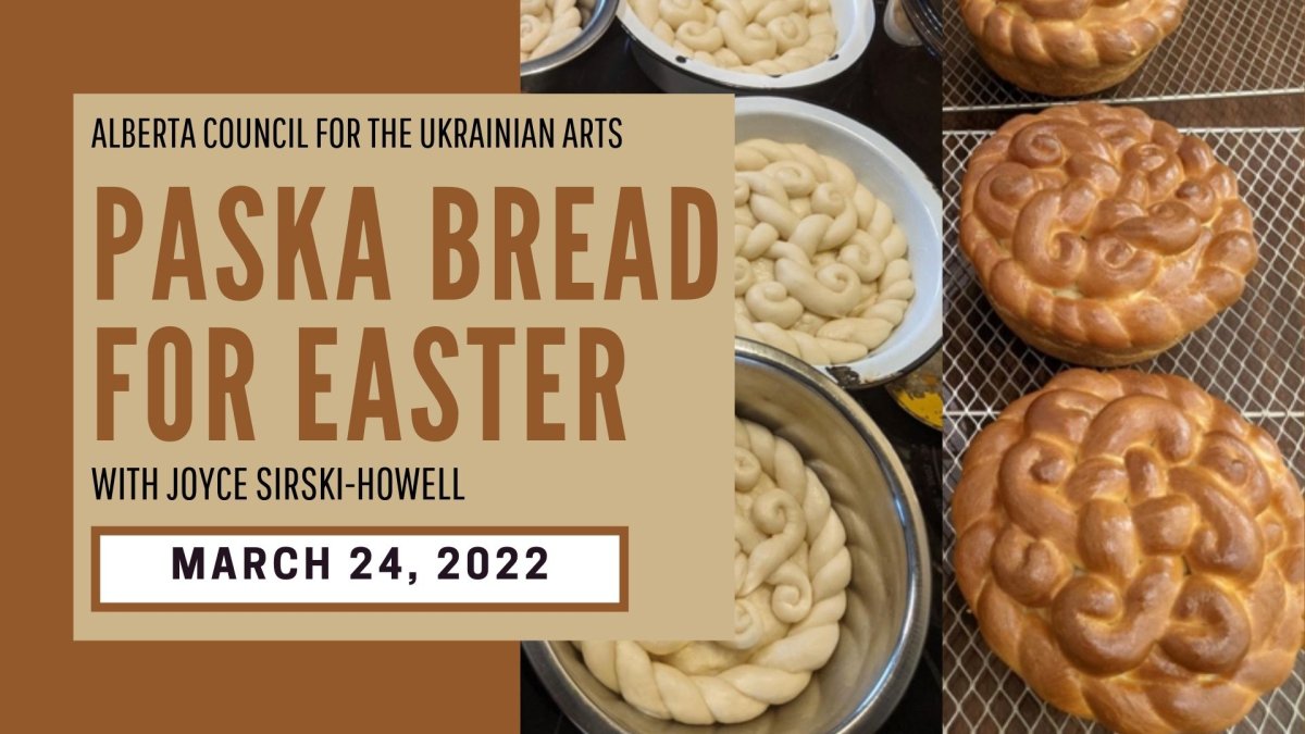 Paska Bread For Easter Workshop - image