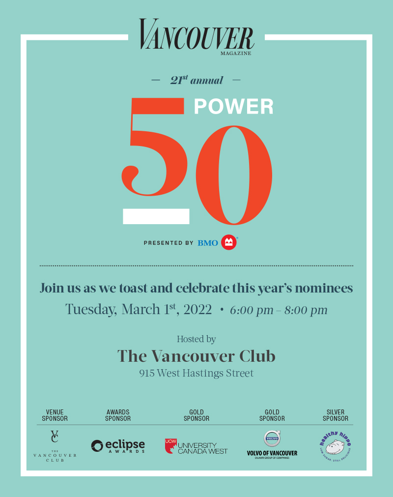 The Power 50 Awards Gala – Vancouver Magazine - image