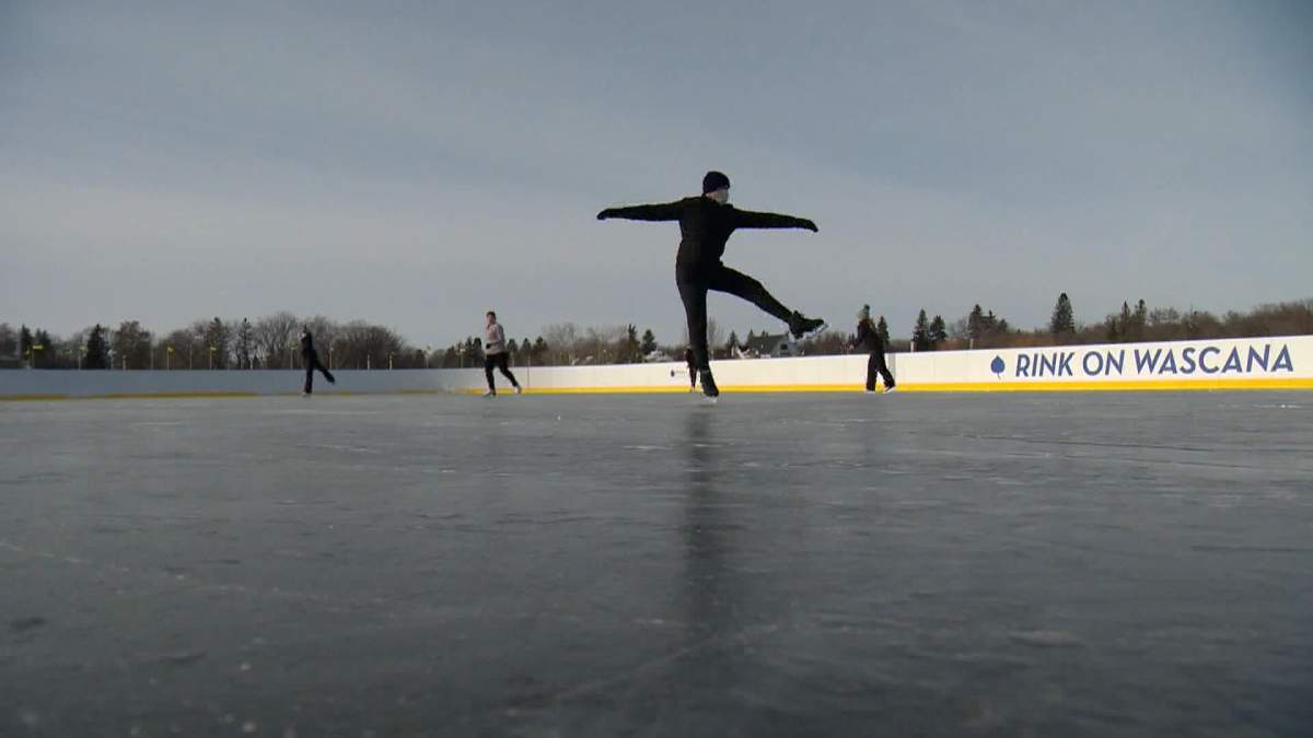 The rink on Wascana Lake has officially opened up for the 2023 season.