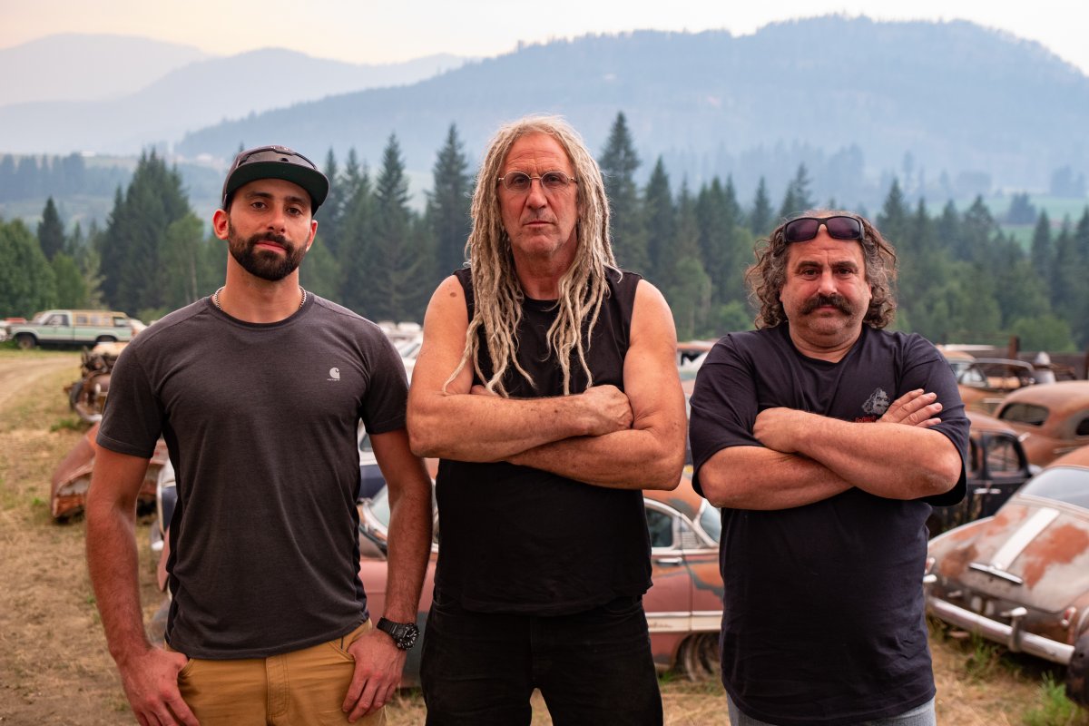 Based out of Tappen, B.C., the show follows Mike Hall, centre, and his large collection of cars in desperate need of restoration. Season 4 will feature 10 episodes.