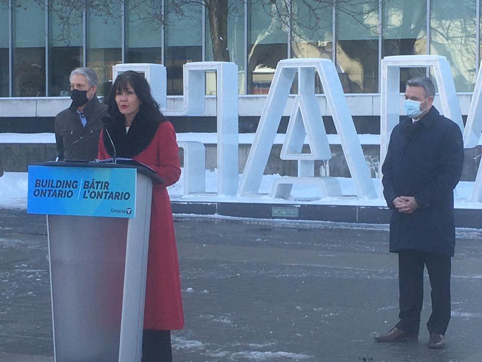 Flamborough Glanbrook Conservative MPP Donna Skelly has been joined by Paul Calandra, Ontario's Minister of Long-Term  Care, in announcing approval to upgrade five Hamilton long-term care facilities.