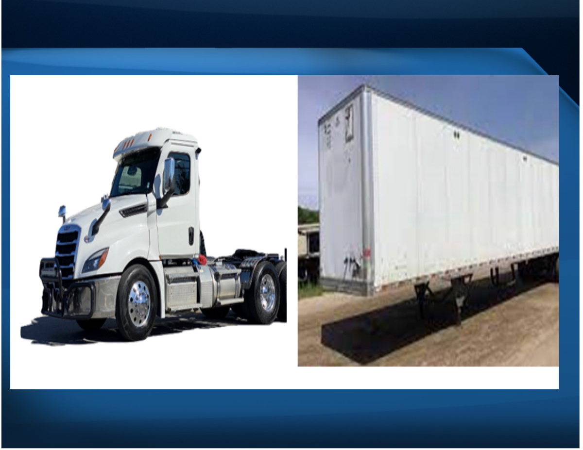 Peterborough police say a truck and trailer similar to these were reported stolen.