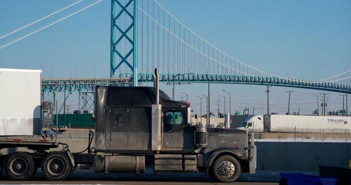Ambassador Bridge blockades will have ‘lasting effect’ on supply chain, experts say