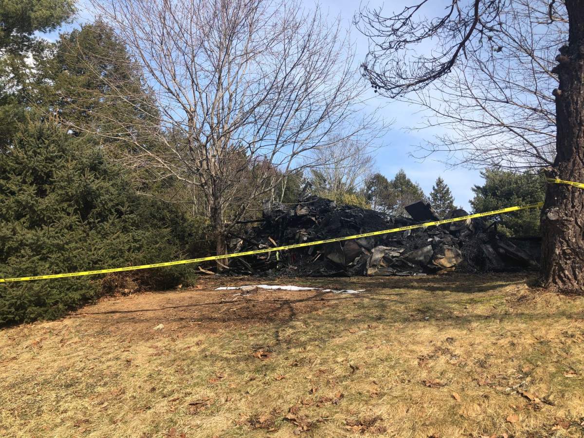 The fire at the home on Upper Branch Road in Auburndale broke out at around 4 a.m. Saturday.