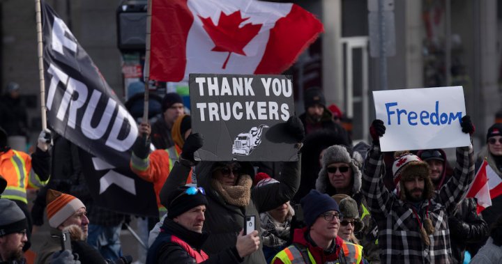 Trucker protest: Ottawa residents face harassment, noise ‘all night long’