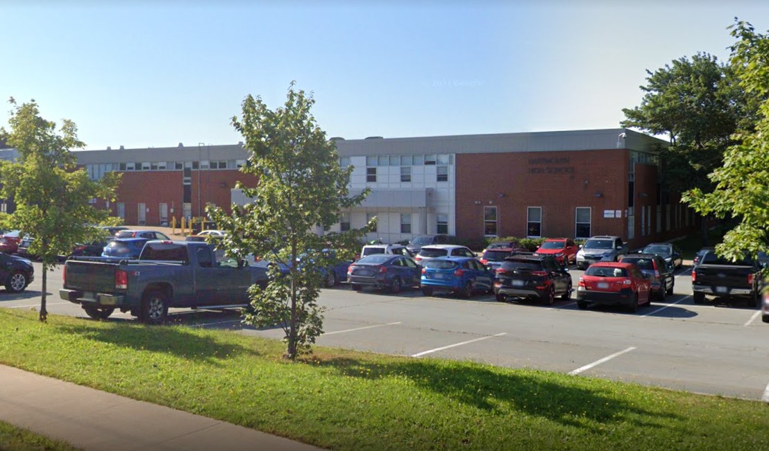 Dartmouth High School was in a hold and secure Thursday morning in response to an online threat.