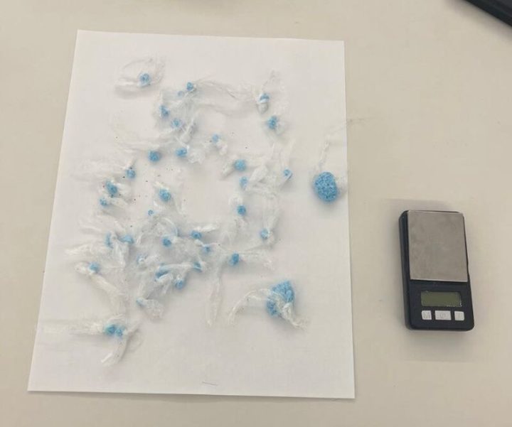 Drugs allegedly seized by police.