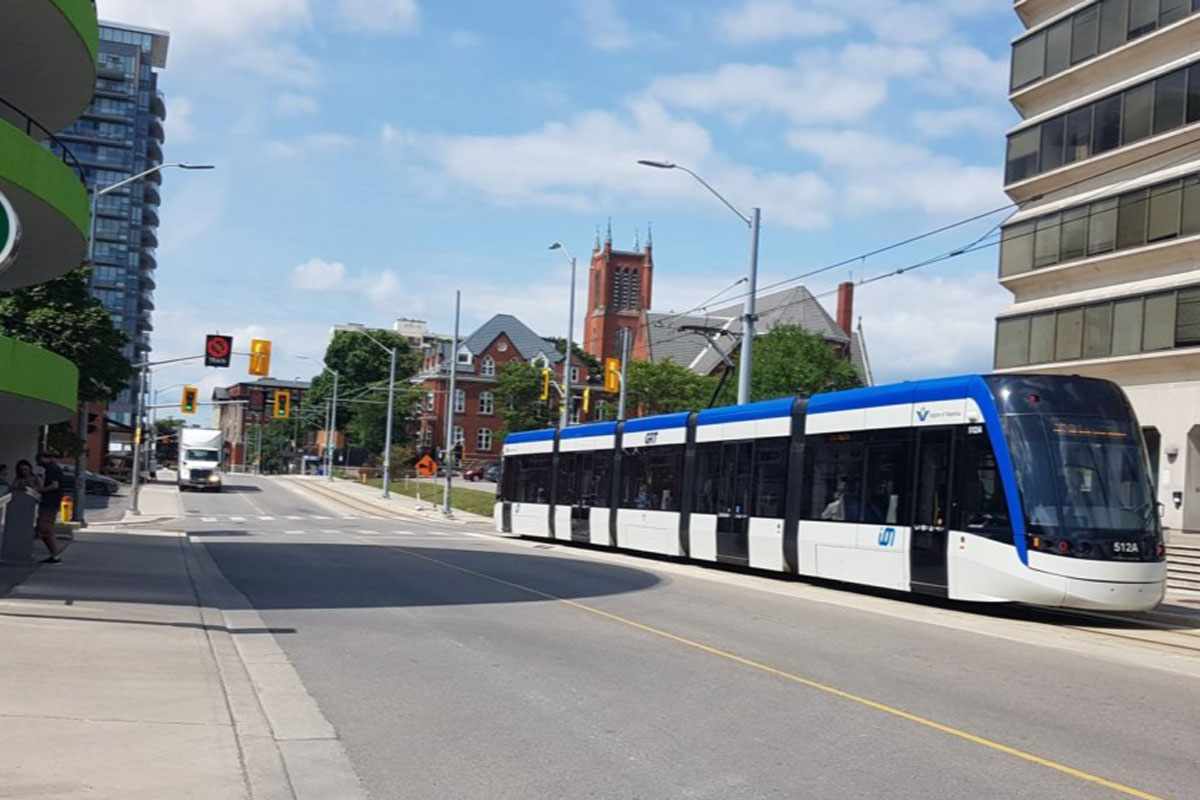Duke Street in downtown Kitchener.