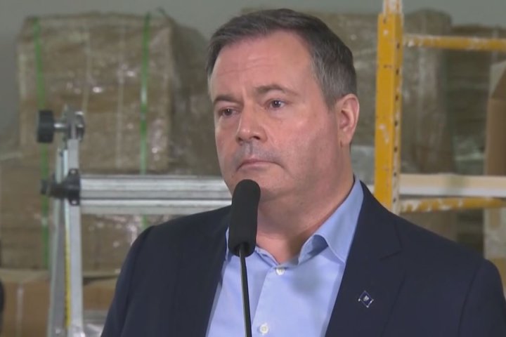 Kenney says federal government’s use of Emergencies Act ‘not necessary’ in Alberta