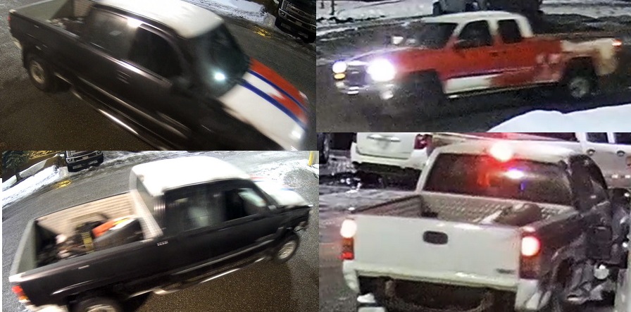 Anyone who recognizes this "distinctive" pickup truck is asked to contact Prince George RCMP. 