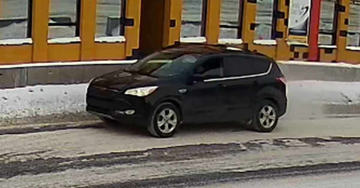A picture of the suspect vehicle in connection with a homicide in southwest Calgary on Thursday, Jan. 6, 2022.