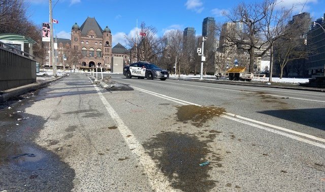 Toronto police reopen some roads in city’s downtown core after protests