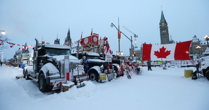 Live: Police begin push to remove Ottawa’s trucker convoy blockades