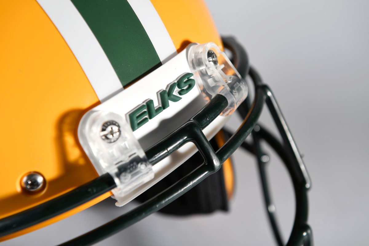 CFL's Edmonton Elks Shed Antlers After 1 Season, Bring Back Double-E Logo  on Helmets – SportsLogos.Net News