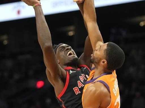 Gary Trent Jr. scores 42 points, Raptors hold off Suns