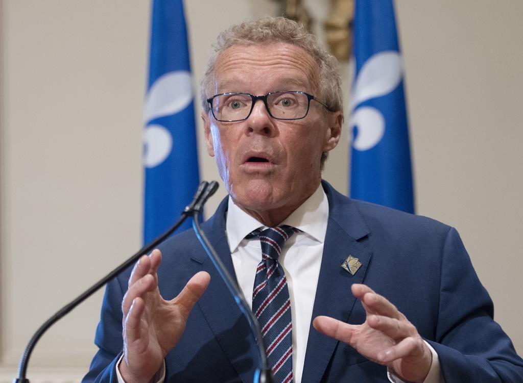 Jean Boulet, Immigration minister in Quebec City, Wednesday, Nov. 24, 2021. 