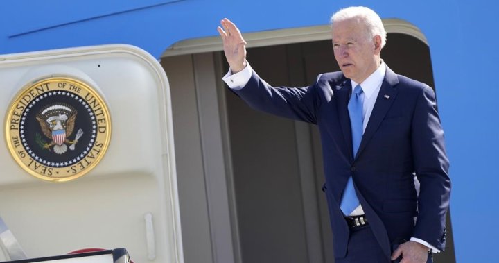 Biden visits U.S. troops in Poland, will meet Ukrainian refugees