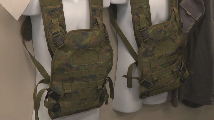 At Battle Rattle Tactical Supplies in Edmonton demand for protective gear and medical kits is high.