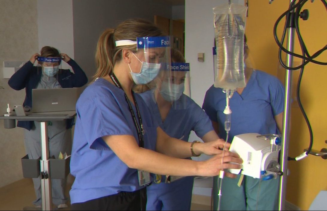 Health-care workers in Halifax's COVID-19 Inpatient Unit