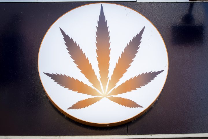 A cannabis store pictured in downtown Kingston, Ontario on Monday November 15, 2021. 