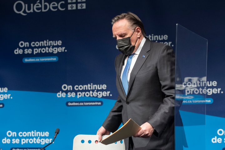 Quebec chooses quiet, reflective day to mark 2nd anniversary of COVID-19 pandemic
