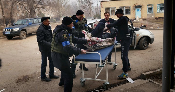 Ukraine ‘temporarily’ loses access to Sea of Azov as Russia tightens grip on Mariupol