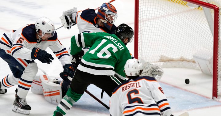 Edmonton Oilers lose back-and-forth game to Dallas Stars