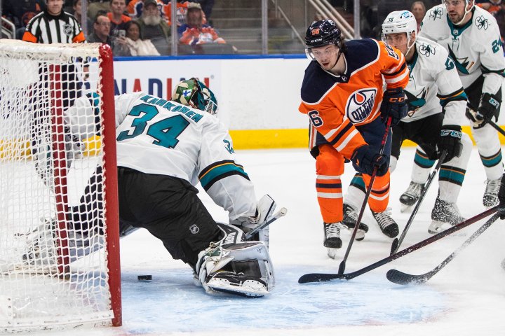 Edmonton Oilers sail past Sharks with 5-2 win