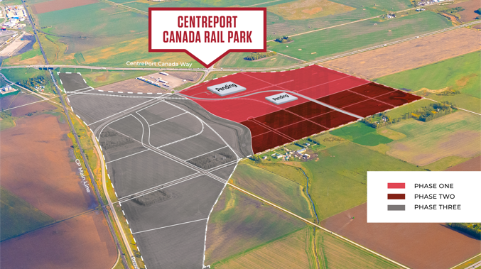 CentrePort w Manitobie rozpoczyna prace nad parkiem kolejowym tego lata – Winnipeg