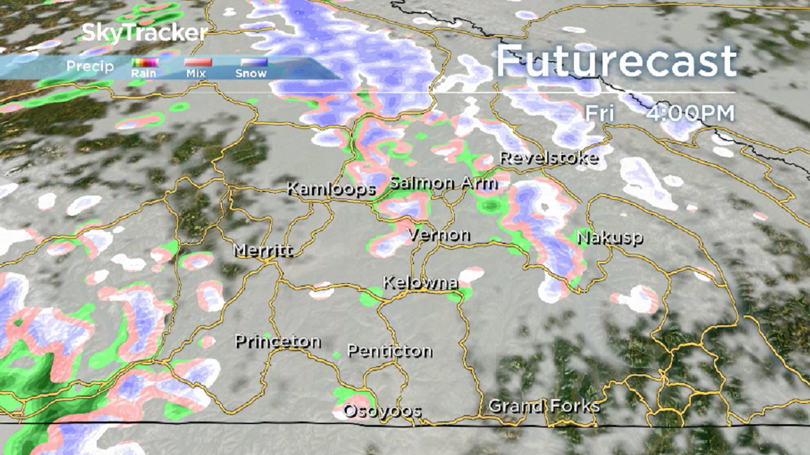 Clouds return to kickoff April on Friday with a slight chance of late day sprinkles.