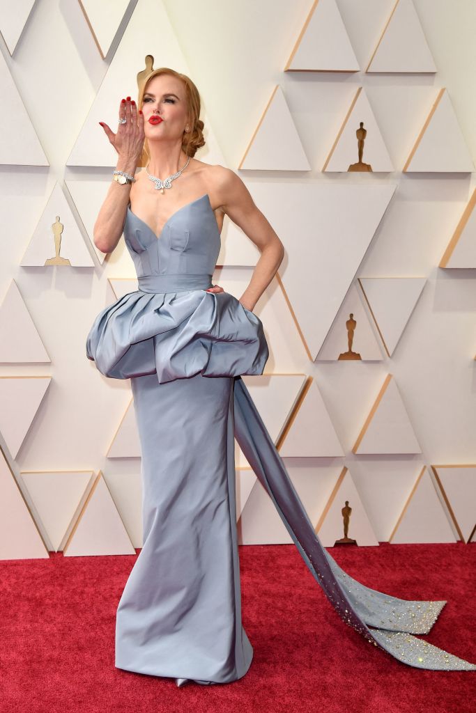 US-Australian actress Nicole Kidman attends the 94th Oscars at the Dolby Theatre in Hollywood, California on March 27, 2022.