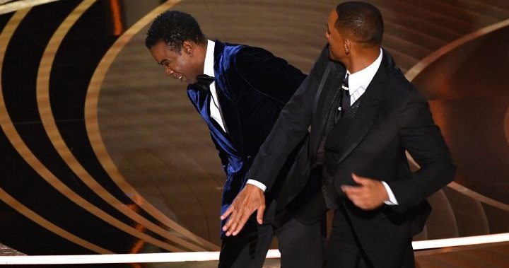 Will Smith says he was ‘out of line’ for slapping Chris Rock at the Oscars
