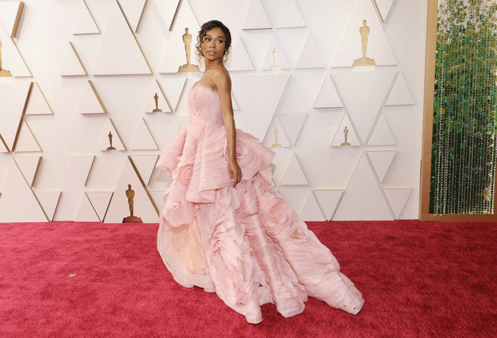 Zuri Hall attends the 94th Annual Academy Awards at Hollywood and Highland on March 27, 2022 in Hollywood, California.
